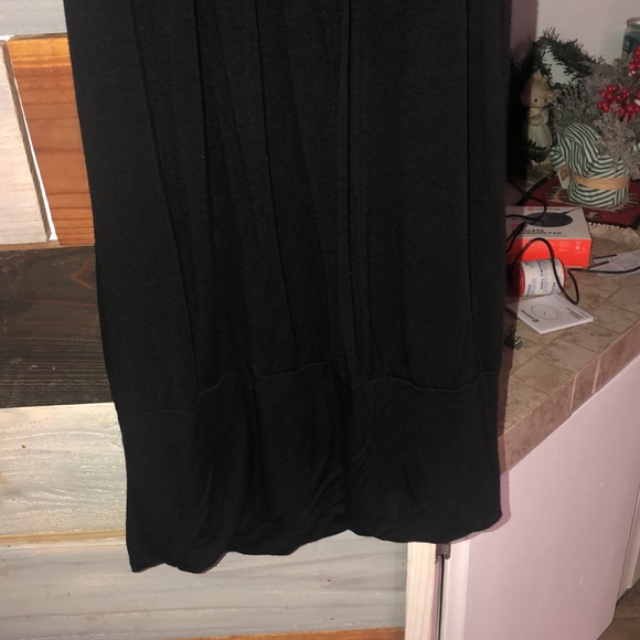 Mini Black Dress with Beads - Large size - Picture 6 of 9